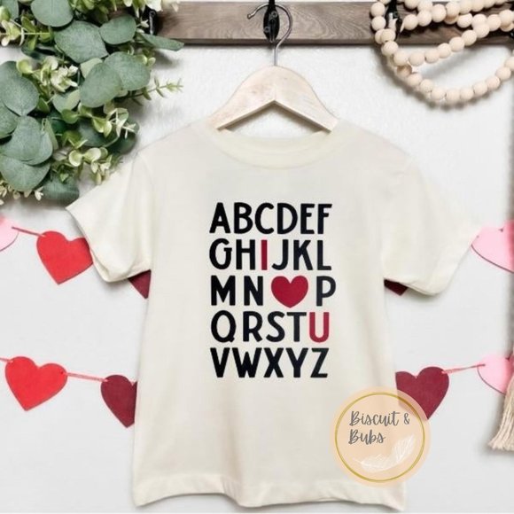 ABC I heart U toddler T-shirt - Picture 2 of 3